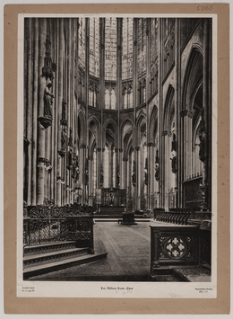 Vorschaubild Köln: Dom, Chor. Angelsachsen-Verlag, Deutsche Kunst